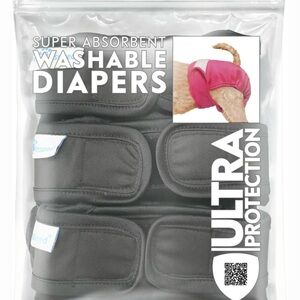 Inspire Washable Dog Diapers - Blue